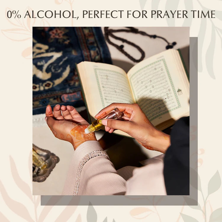 Sandalia and Rose Attar Oil Set of 2