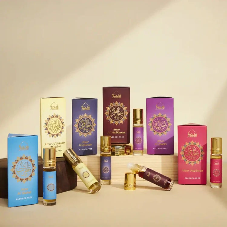 Dukhni Yemeni Attar Oil Set | Assorted Arabic roll on oils