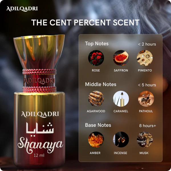 Adilqadri Shanaya Luxury Attar Perfume 5 ml