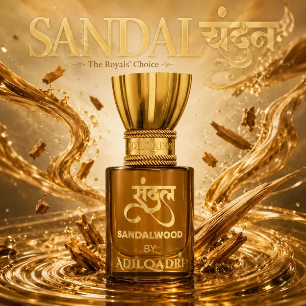 Adilqadri Sandal (Chandan) Luxury Attar Perfume 5.5 ML
