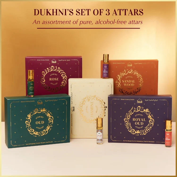 Rose Attar Oil Set